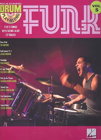 Funk (+CD) : Drum playalong vol.5