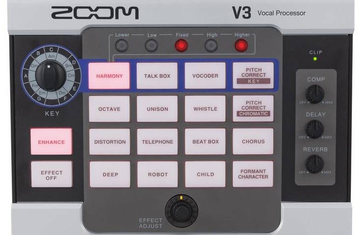 Zoom V3 Vocal Effects Processor