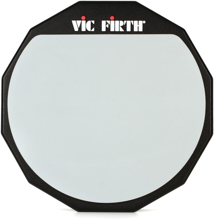 Vic Firth PAD12 Practice Pad Soft Surface 12"