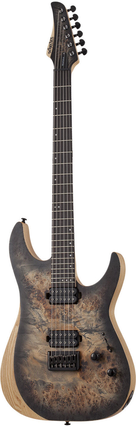 Schecter Reaper 6 Charcoal Burst