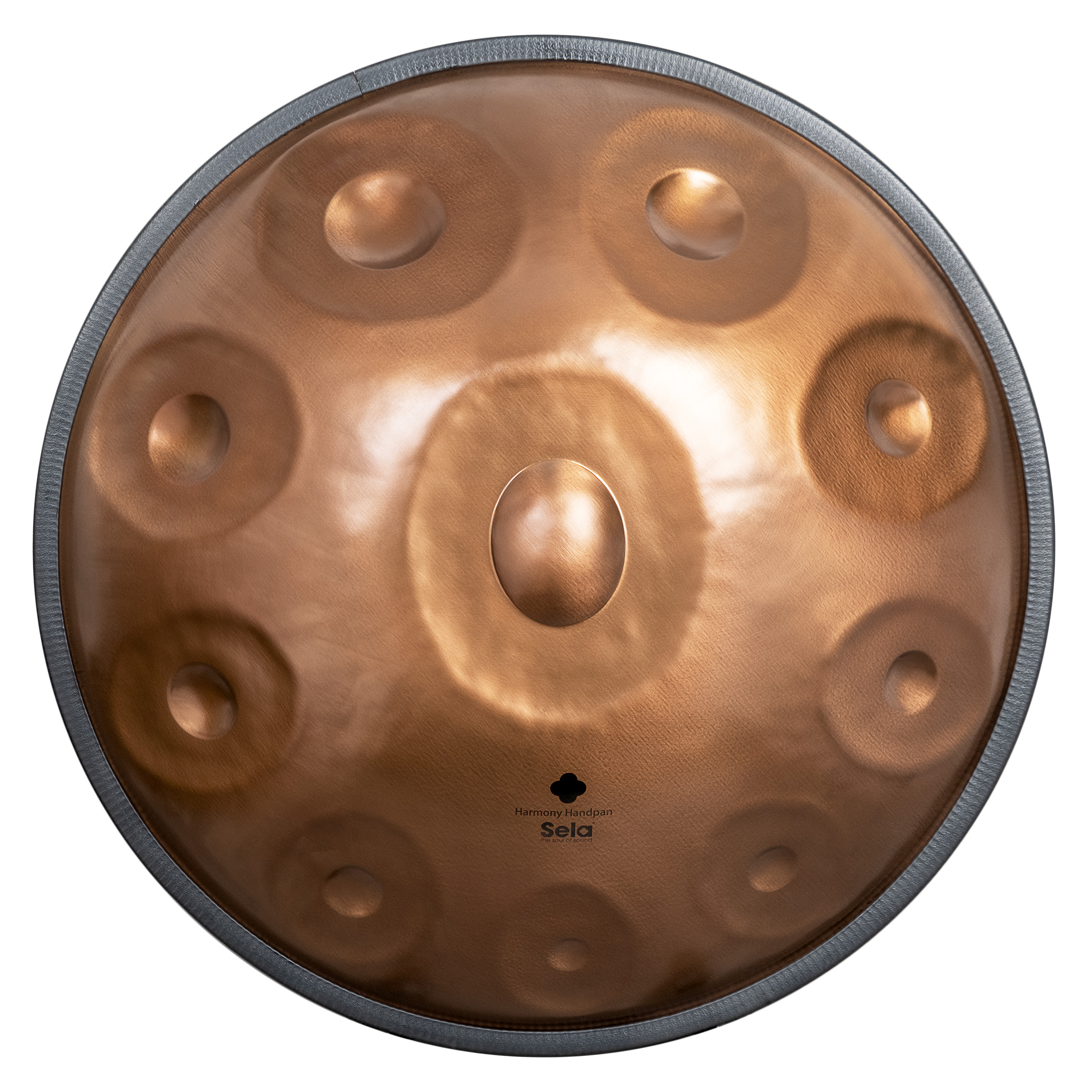 Sela Harmony Handpan D Kurd Ember Steel - 10 tones 440Hz