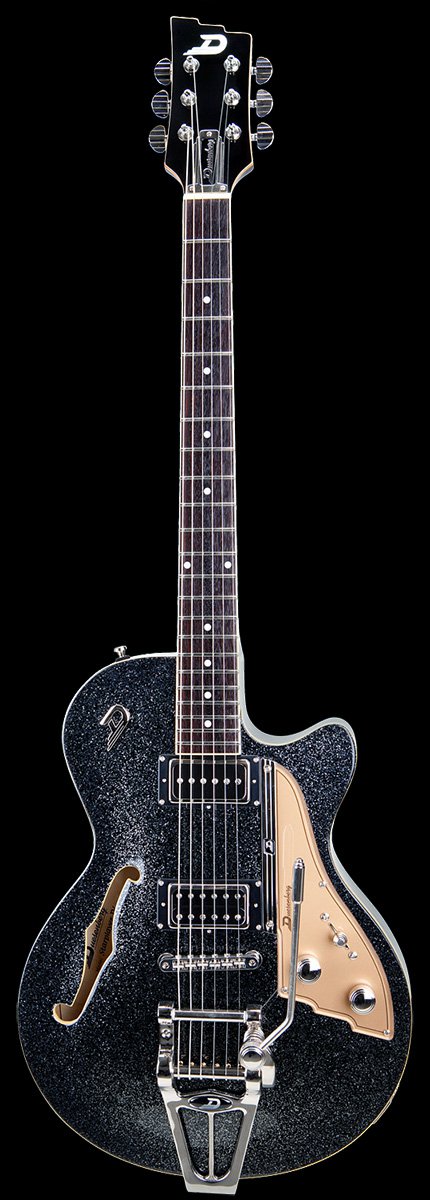 Duesenberg Starplayer TV Black Sparkle (inkl. Case)