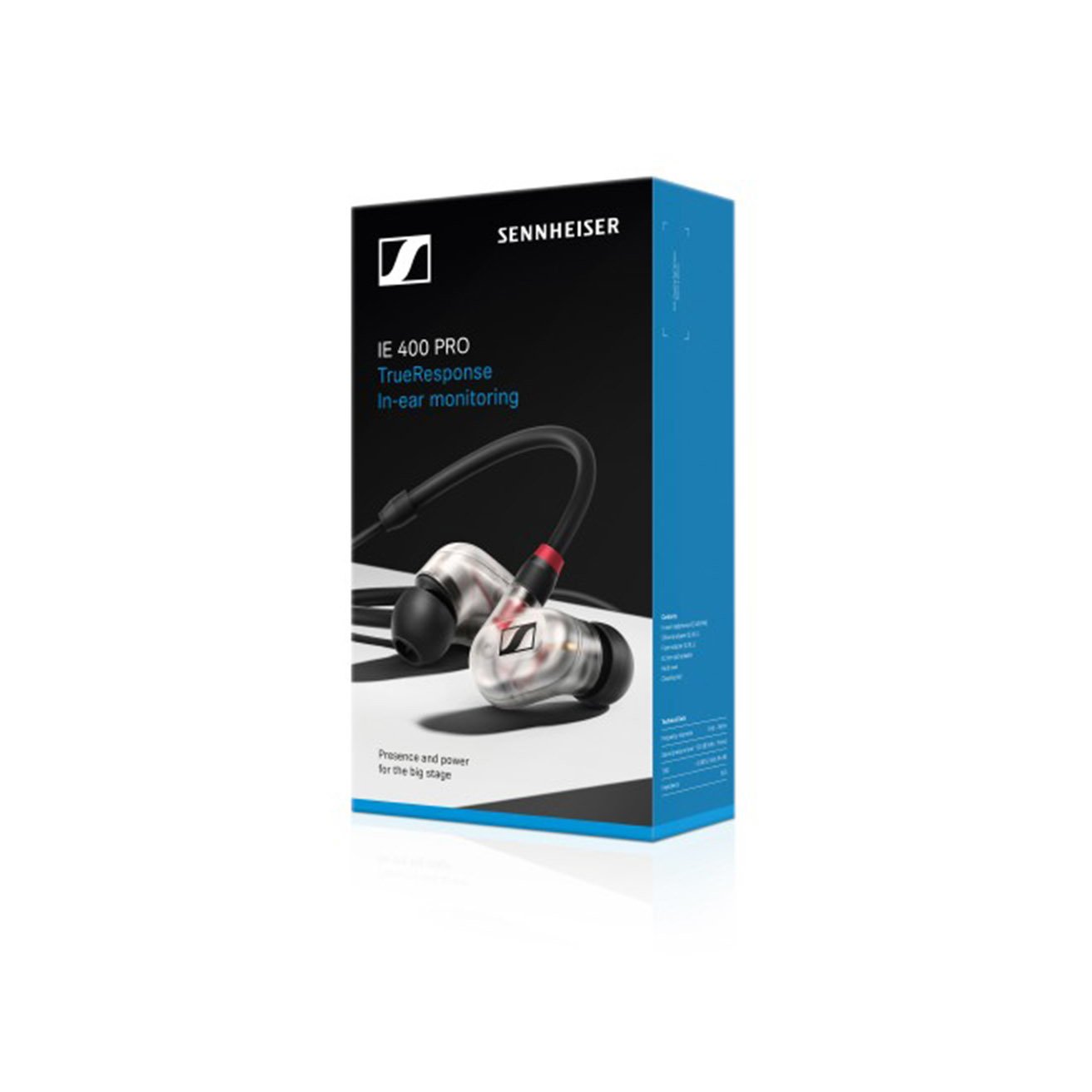 Sennheiser IE 400 PRO Clear In-Ear Monitoring Hörer mit dynamischem SYS 7 Wandler