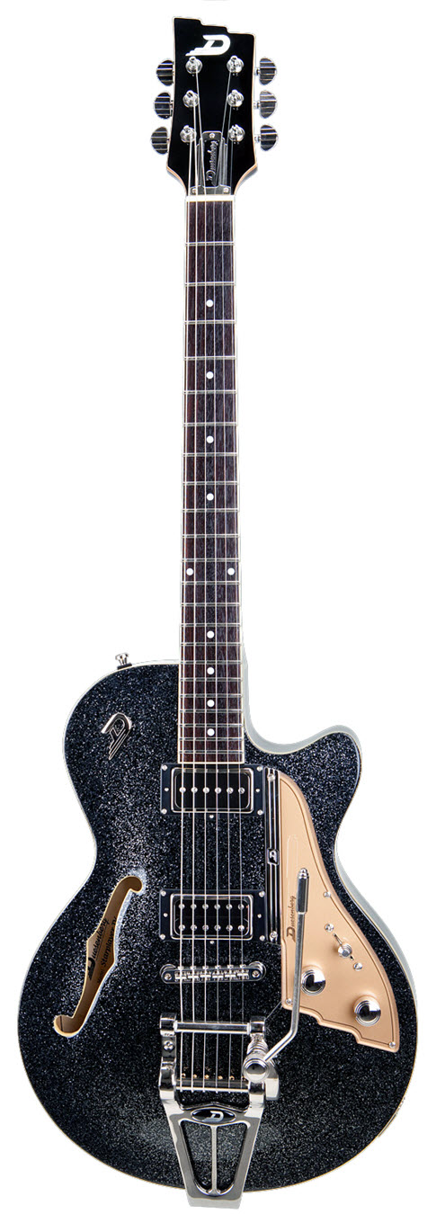 Duesenberg Starplayer TV Black Sparkle (inkl. Case)