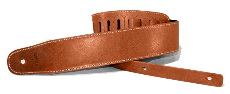 Richter Luxury Buffalo Tan Guitar / Bass Strap 1068