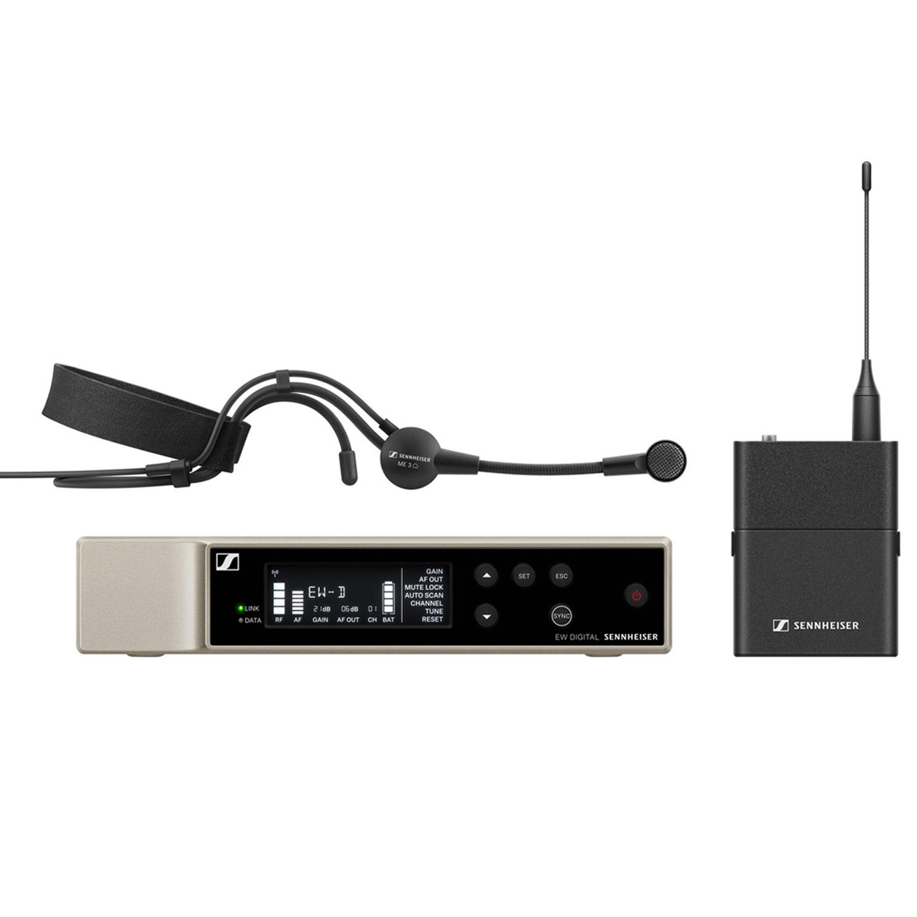 Sennheiser EW-D ME3 SET (R1-6) Digitales drahtloses Headsetmikrofonset