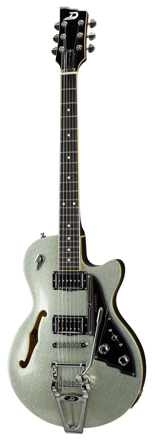 Duesenberg Starplayer TV Silver Sparkle (inkl. Case)