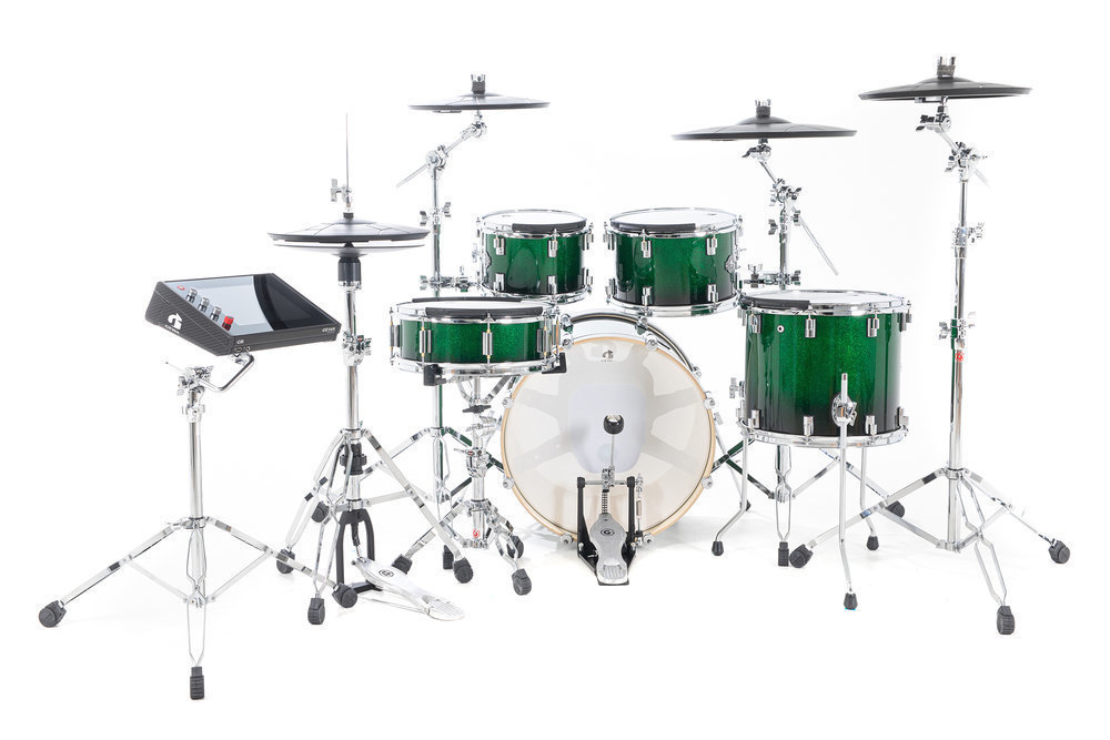 GEWA G9-PRO 6 LTD E-Drum Set  - Sherwood Green Sparkle