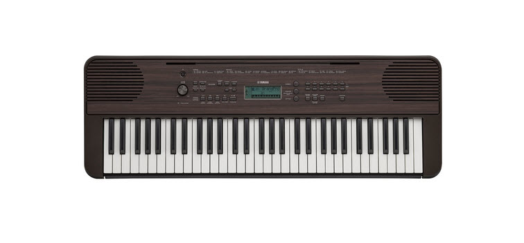 Yamaha PSR-E360 Keyboard Dark Walnut