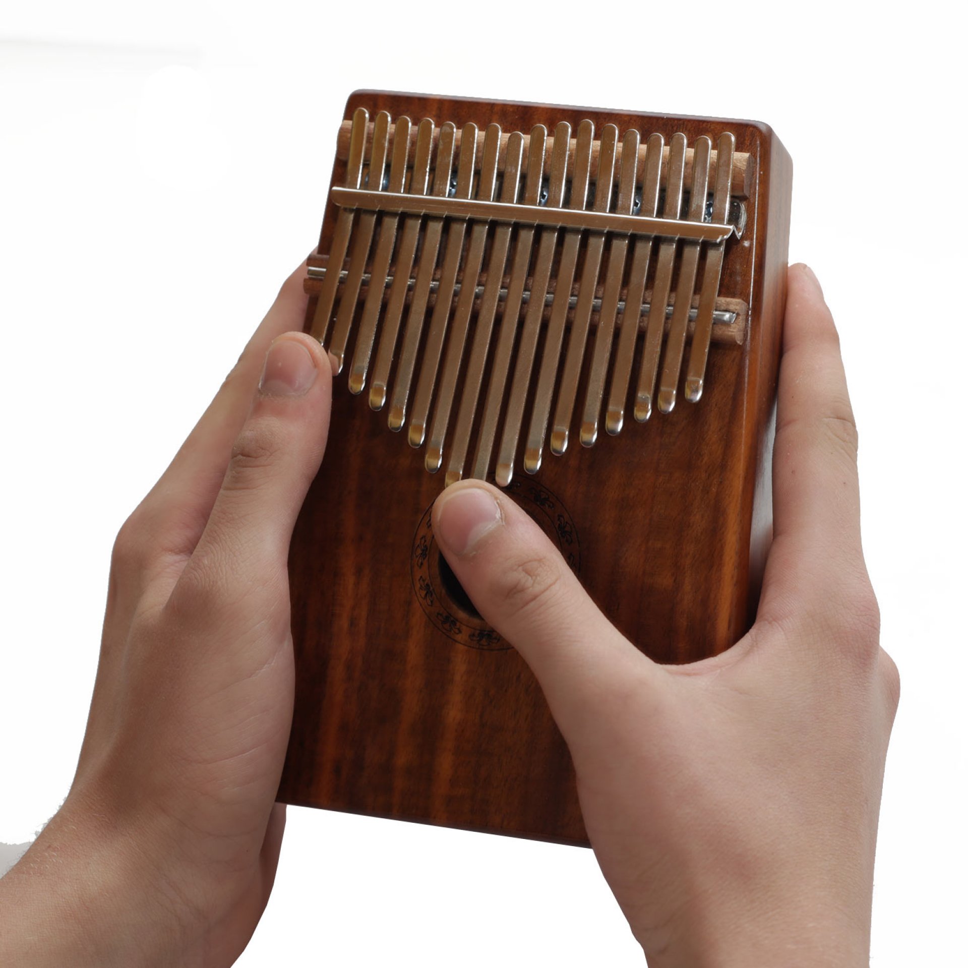 Terré Kalimba Koa 17 Key mit Pickup C-Dur