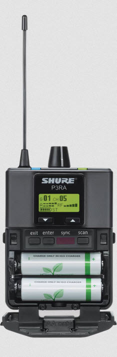 Shure PSM 300 P3RA Premium-Empfänger, 606-630 MHz