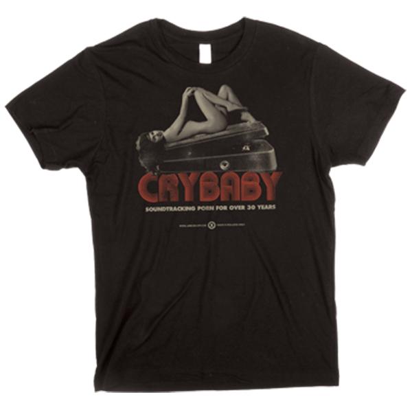 Crybaby Men's T-Shirt "Crybaby Pinup" Black, Medium