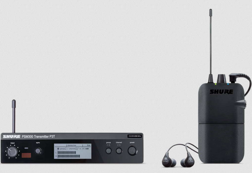 Shure PSM 300 P3TR112GR In-Ear Monitoring System