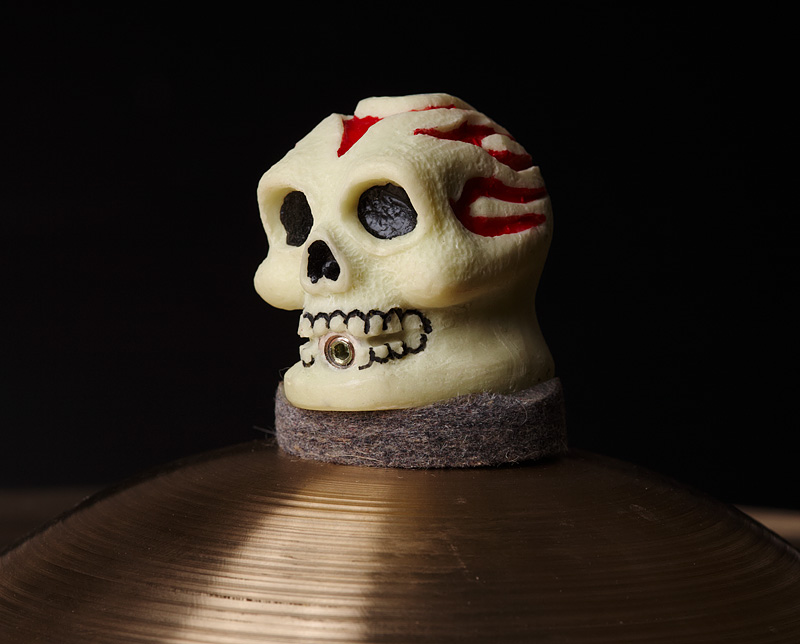 Vater Skull GID Slick Nut