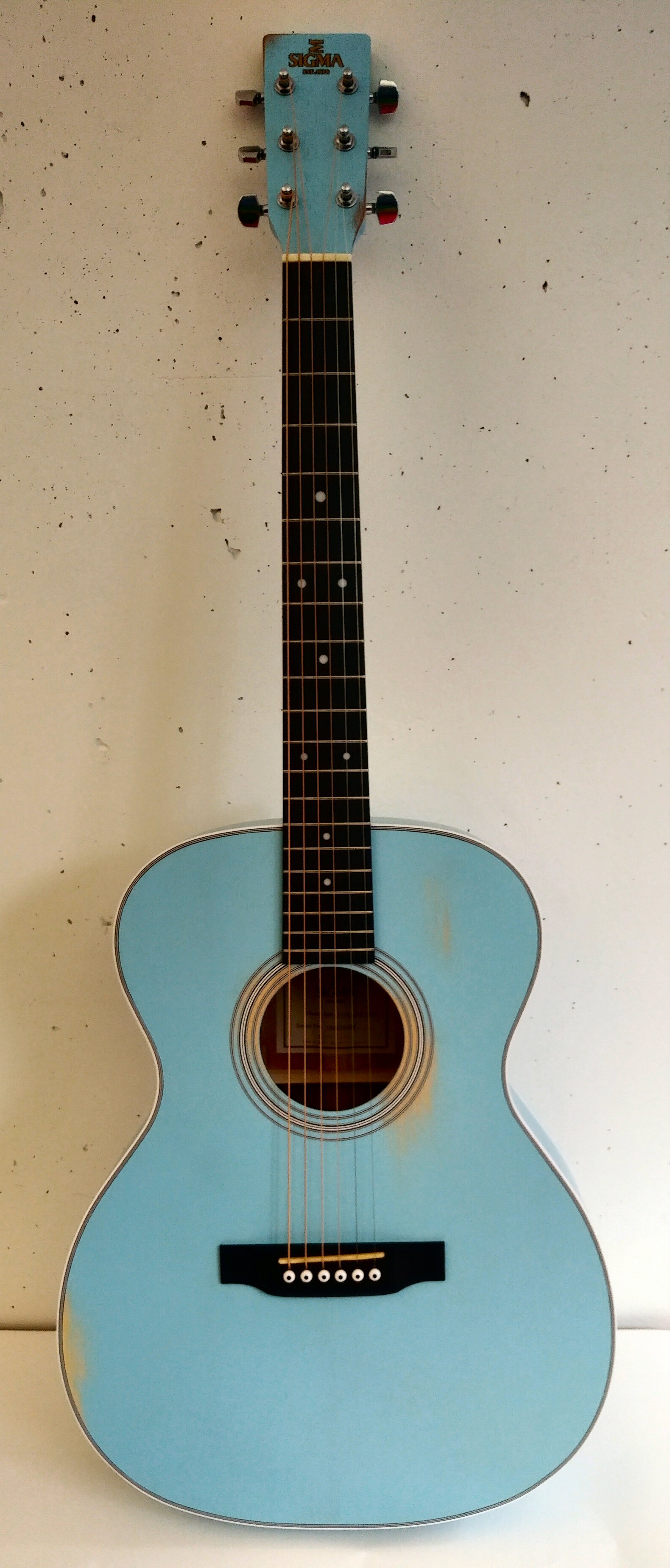 Sigma Guitars 1 Series Swiss Edition OM Acoustic-El. Guitar (inkl. Gig-Bag)