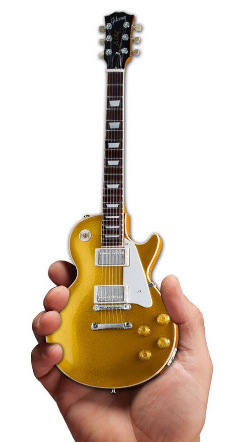 Gibson Les Paul Goldtop 1957  Gold Top Miniature Guitar Collection