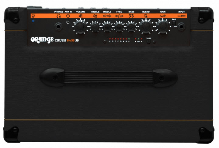 Orange Crush Bass 50 - Combo 1x12" schwarz