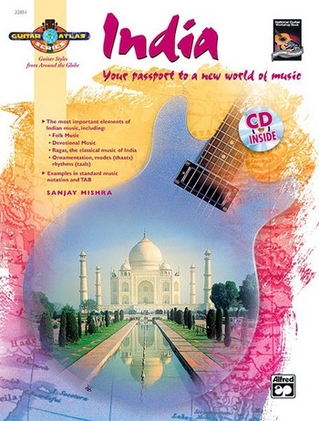 India (+CD): for guitar Your passport to a new world of music (notes and tab)