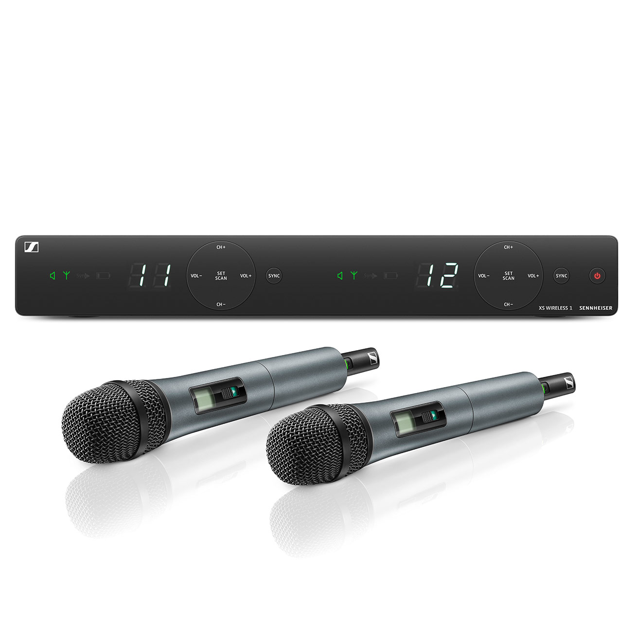 Sennheiser XSW 1-825 DUAL-BC Wireless Dual Vocal Set