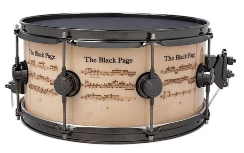 Drum Workshop Icon Snare The Black Page 14x6,5"