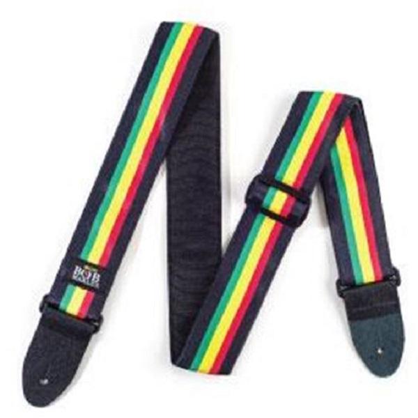Dunlop BOB10 Bob Marley Series, Nylon 64mm, "Stripes"