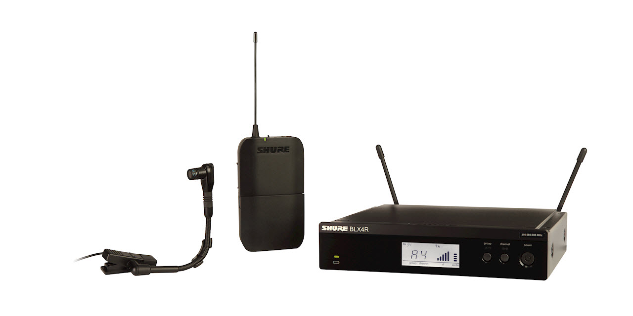 Shure BLX BETA Wireless Analog, BETA98h/c, 19''