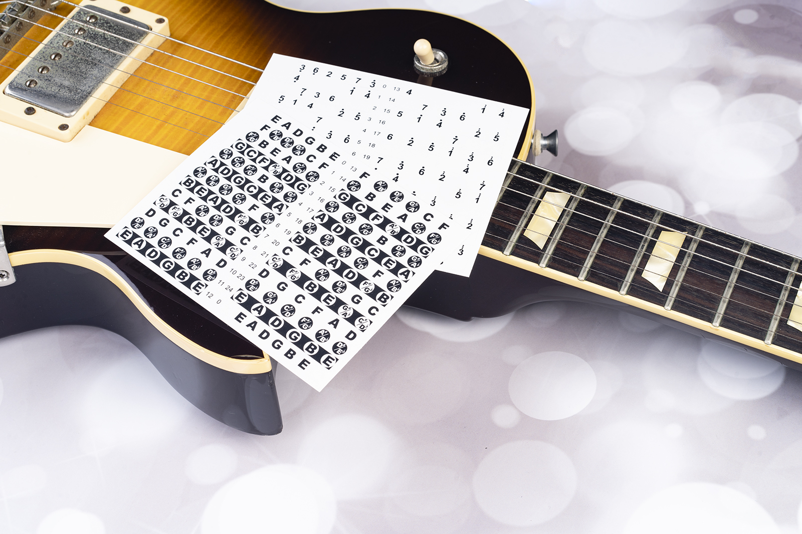 Guitto Guitar Fingerboard Sticker