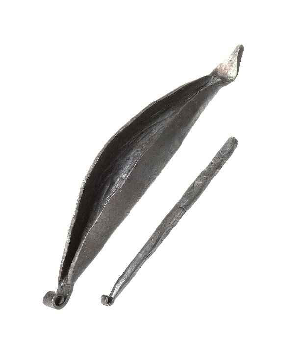 Apitua klein, Handglocke mit Schlägel, L 18-23cm