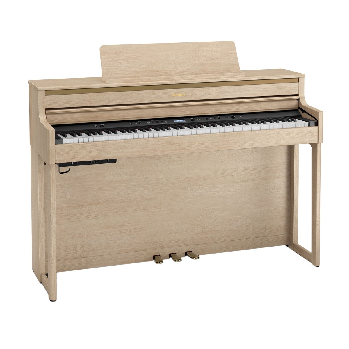 Roland HP704-LA Premium Class Piano, light oak