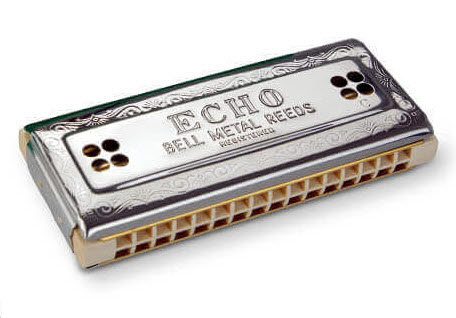 Hohner Mundharmonika Echo Harp 2x32 CG