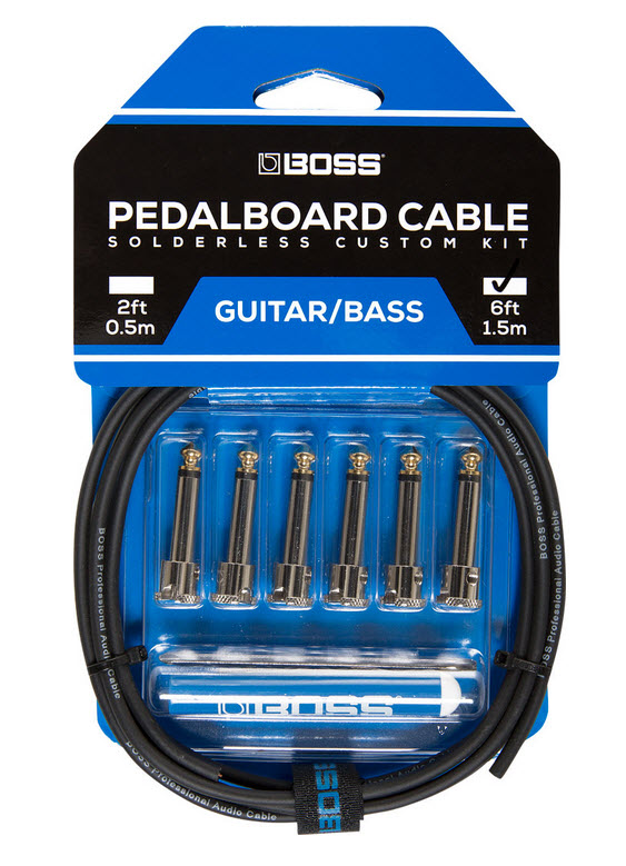 Boss BCK-6 Pedal board cable kit 6 con.1.8 m cable
