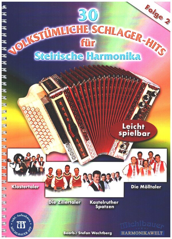 30 volkstümliche Schlager-Hits Band 2 (mit CD)