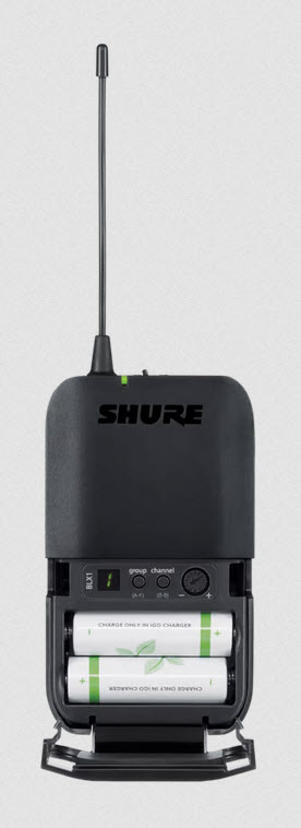Shure BLX188E/SM35 Dual Headset-Funksys. SM35, BLX88E 