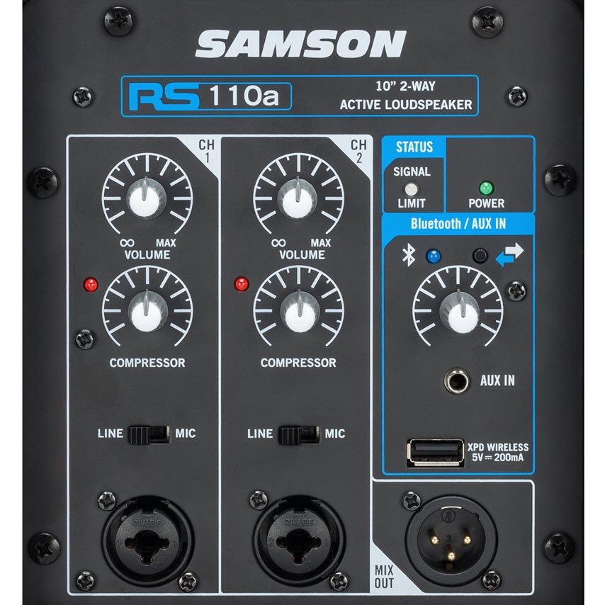 Samson RS110A 300 Watt 2-Weg Active Speaker