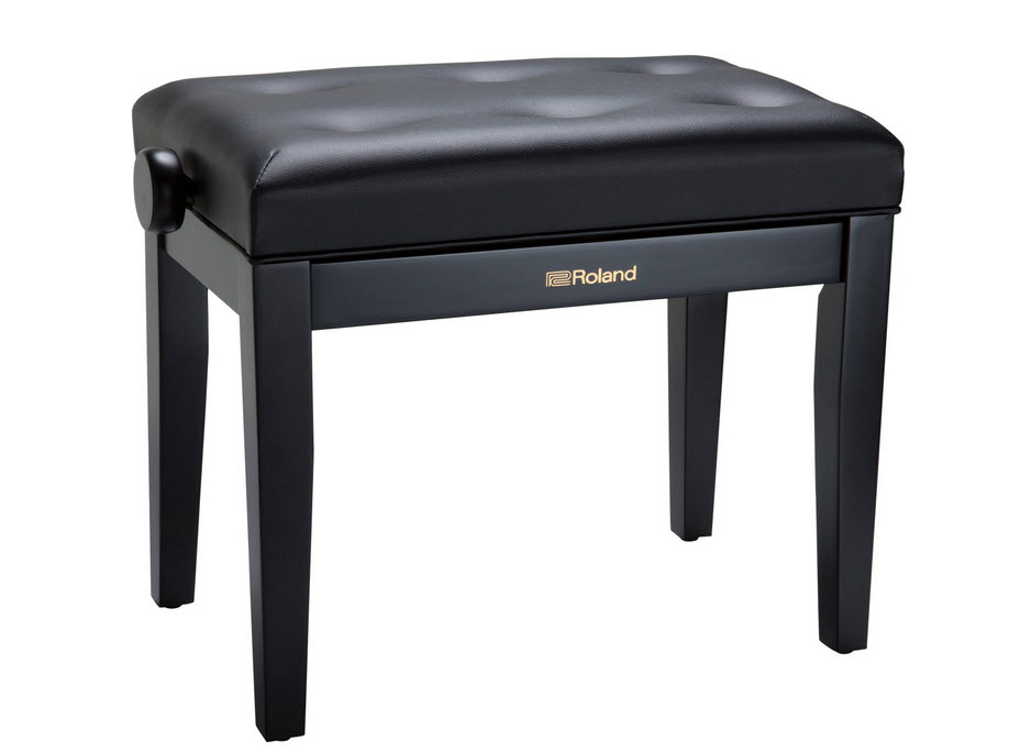 Roland RPB-300BK Piano Bench, vinyl seat, adjustable