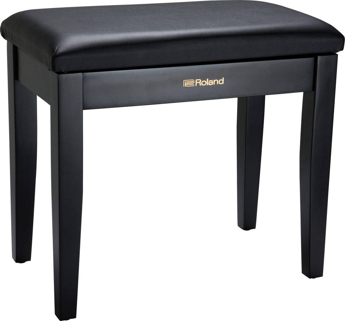 Roland RPB-100BK Piano Bench, w/storage comp., vinyl seat schwarz Satinfinish