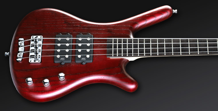 Warwick RB Corvette $$ 4 Burgundy Red - Fretted