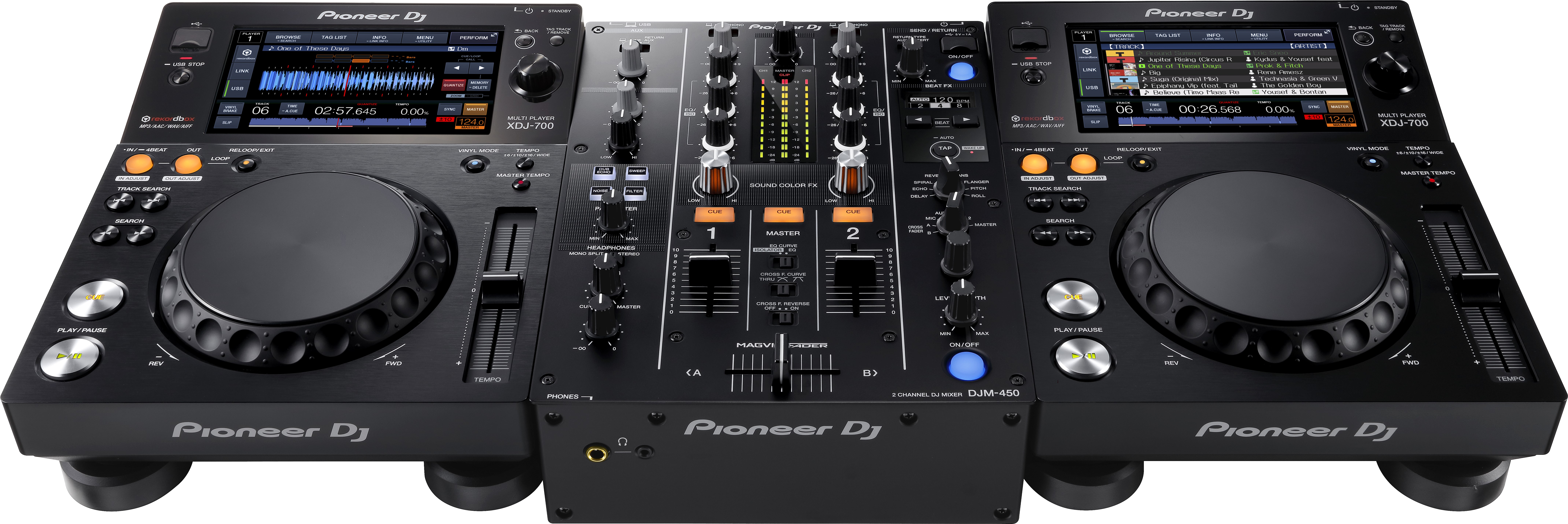 Pioneer XDJ-700 Tabletop Single Player