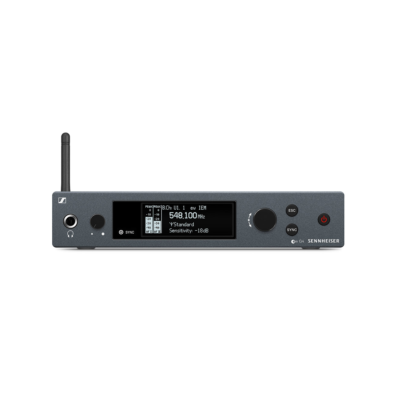 Sennheiser SR IEM G4-A Stereo-IEM-Sender. Enthält (1) GA 3 Rackmount-Kit A (516 - 558 MHz)