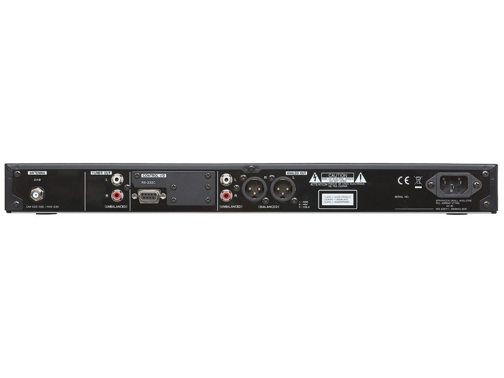 TASCAM CD-400U DAB - Media Player mit Tuner und Bluetooth