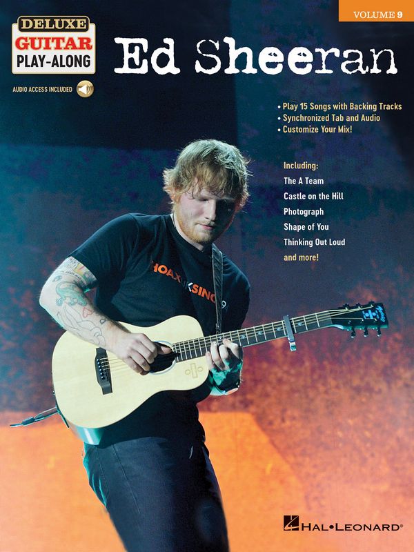 Deluxe Guitar Playalong vol.9 - Ed Sheeran (+Audio Access)