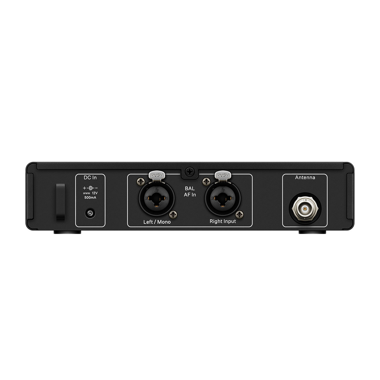 Sennheiser XSW IEM SR (B) Stereo-UHF-Sender in halber Rackbreite mit robustem Metallgehäuse