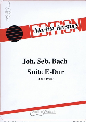 Suite E-Dur BWV1006a