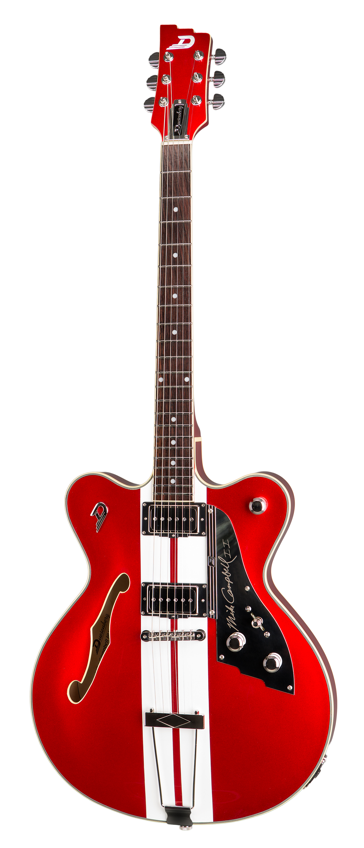 Duesenberg Alliance Series Mike Campbell 2 Red/White (inkl. Case)