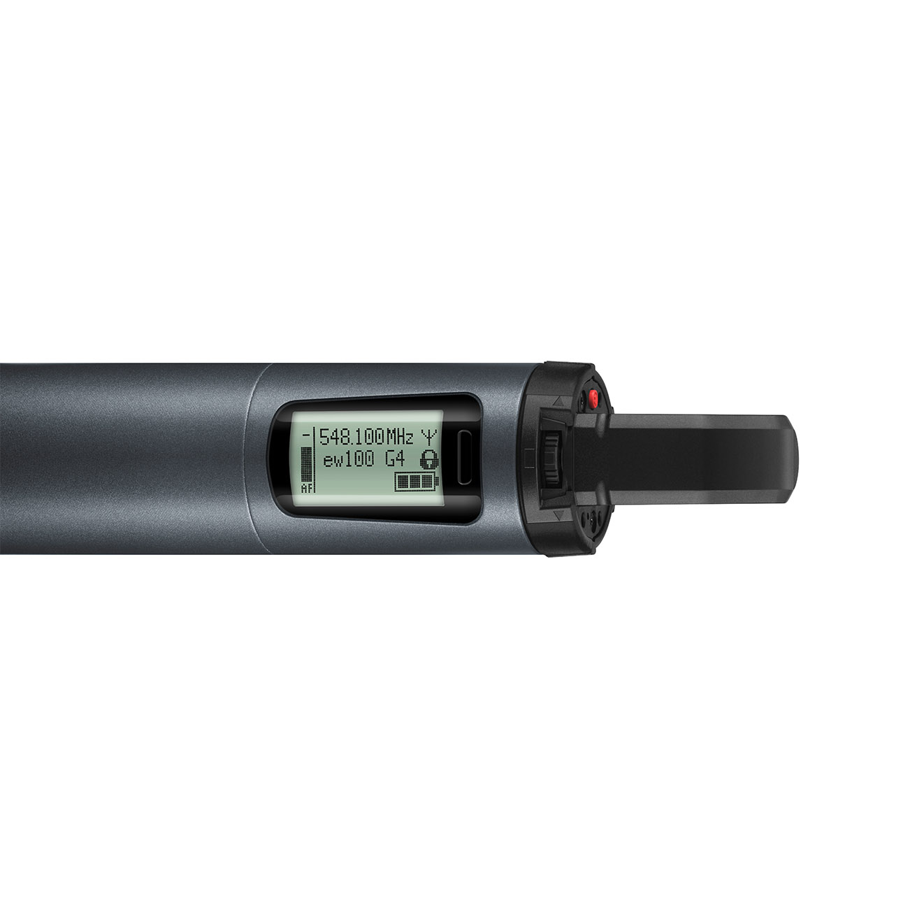 Sennheiser SKM 100 G4-S-1G8 Handsender mit Mute-Schalter. Mikrofonkapsel nicht enthalten 1G8 (1785 - 1800 MHz)