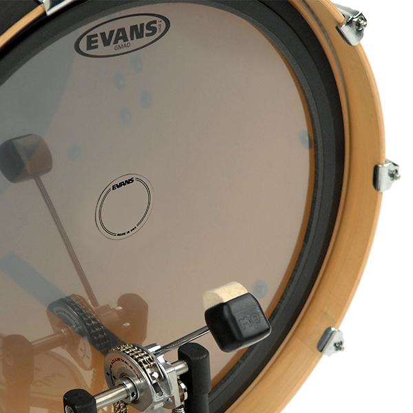 Evans EQ Single Bassdrum Patch 2er-Pack