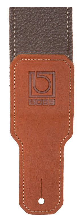 Boss BSL-25-BRN 2.5" Brown Premium leather gu