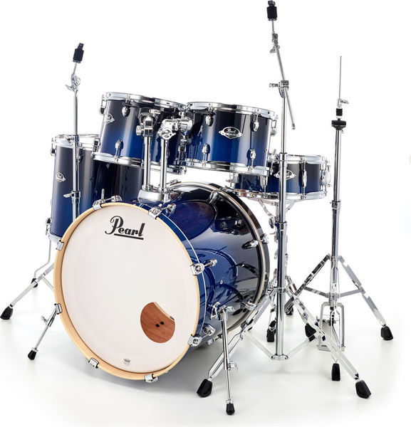 Pearl Export Drumset EXL705N/C257 Sea Blue Fade