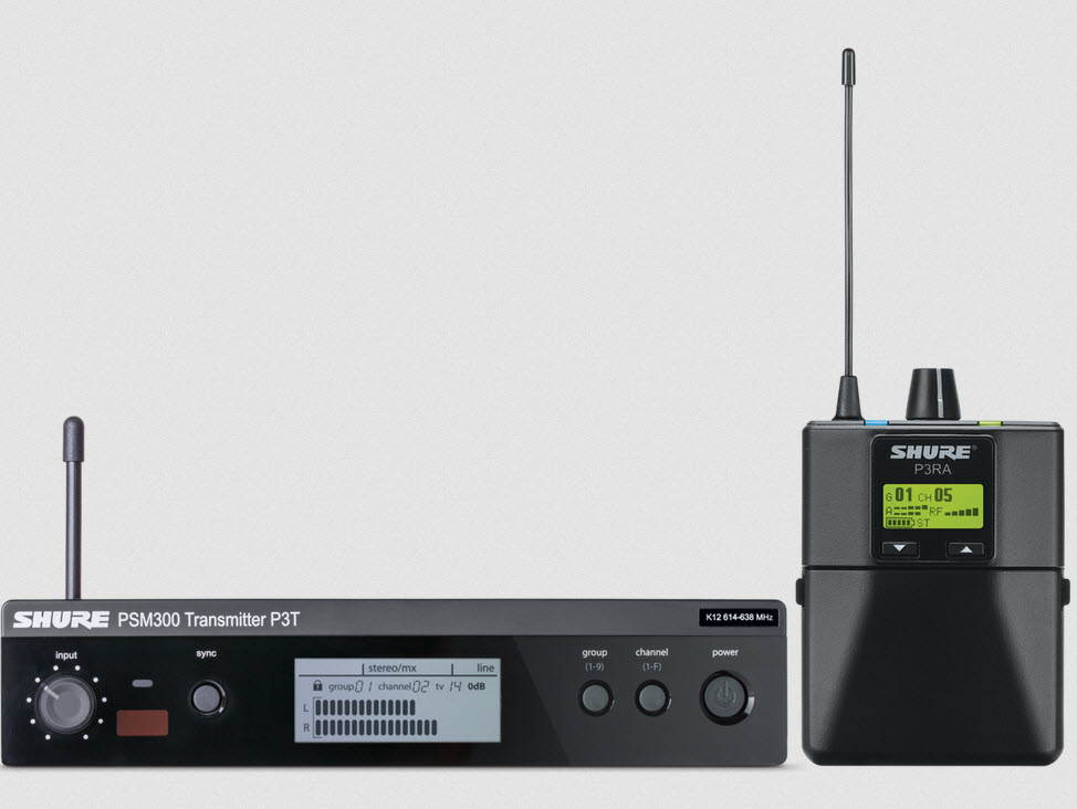 Shure PSM 300 P3TERA-K3E Premium In-Ear Monitoring System