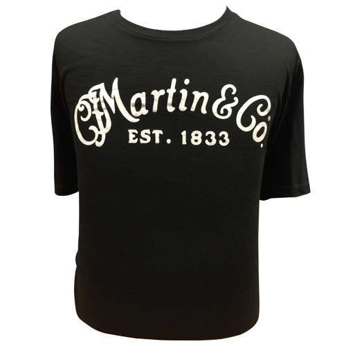 Martin Guitars T-Shirt 'Classic Solid Logo' black XL